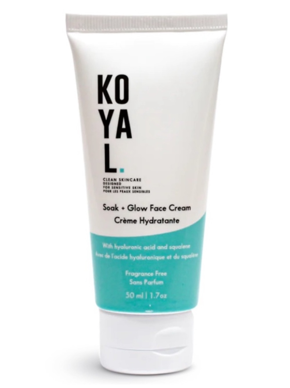 Koyal Soak + Glow Face Cream 1.7oz BRAND NEW IN BOX